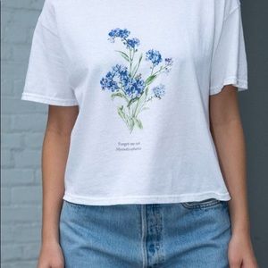 Brandy Melville Flower Shirt
